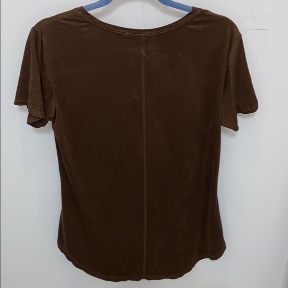 Brown Velvet Top - Picture 2 of 2